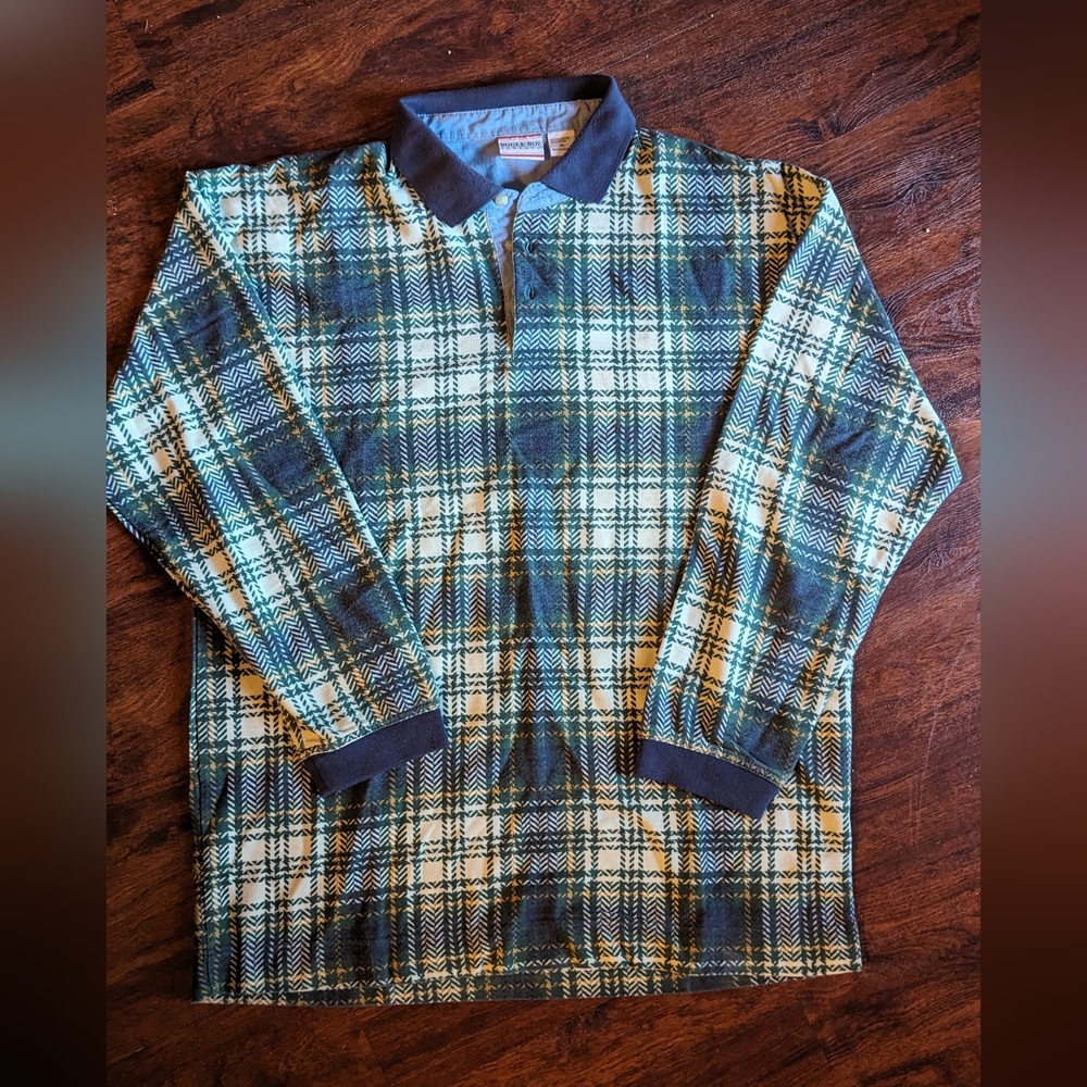 90s Bugle Boy Vintage Pullover Button Up